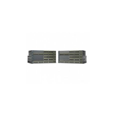 Switch Cisco Fast Ethernet Catalyst 2960-Plus, 10/100Mbps, 24...