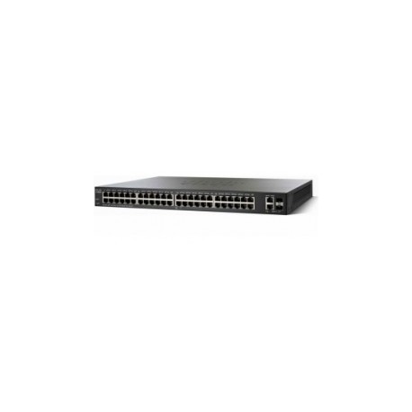 Switch Cisco Fast Ethernet Smart Plus SF220-48P PoE, 48 Puertos...