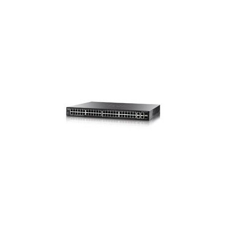 Switch cisco smb 52 poe puertos de datos 10/100/1000 dual sfp,...