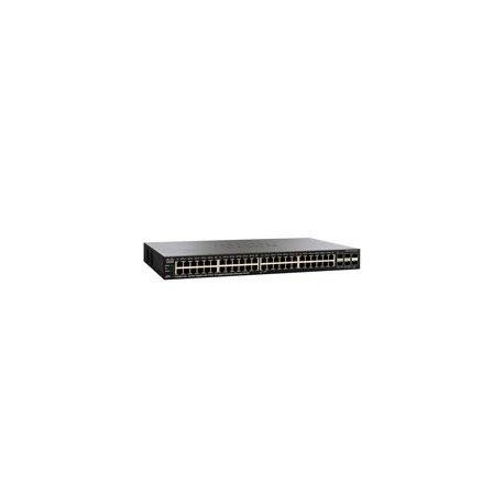 Switch cisco smb 48 puertos 10/100/1000mbps poe 2 puertos sfp, 52...