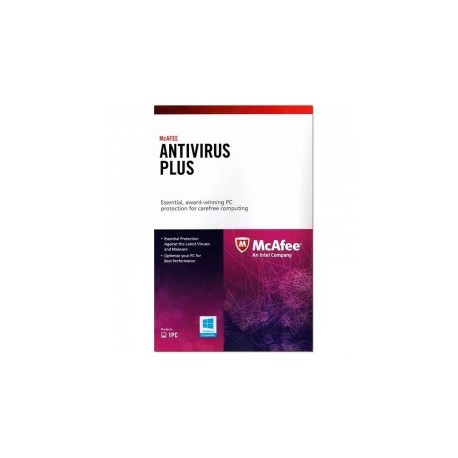 Tarjeta de Activación McAfee Antivirus Plus BXMAV1YRSMSPN 1 Año